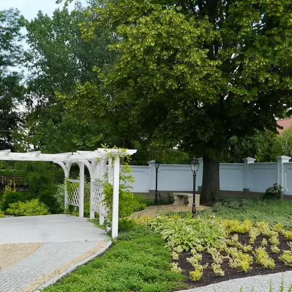 The garden of a collector and garden enthusiast, a wealth of plants and colors